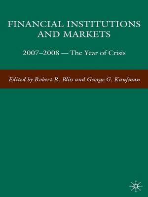 cover image of Financial Institutions and Markets